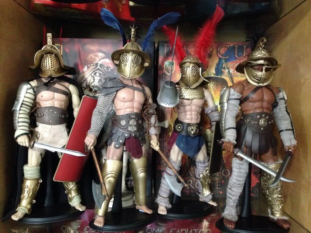 onesixthscalepictures: ACI Toys Warriors Series Spartacus 