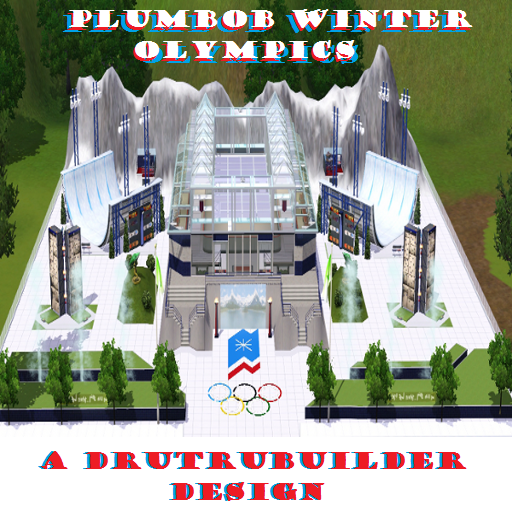 Plumbob Winter Olympics (Using skylight studio store set & Stones Throw