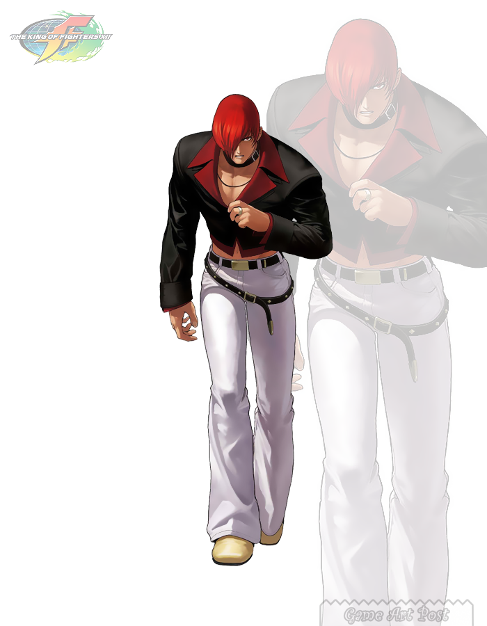 King of Fighters XII Image Iori Yagami
