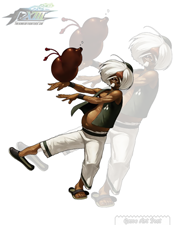King of Fighters XIII Image Chin Gentsai