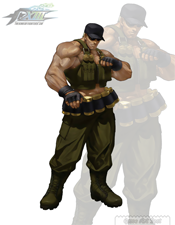 King of Fighters XIII Image Clark Still