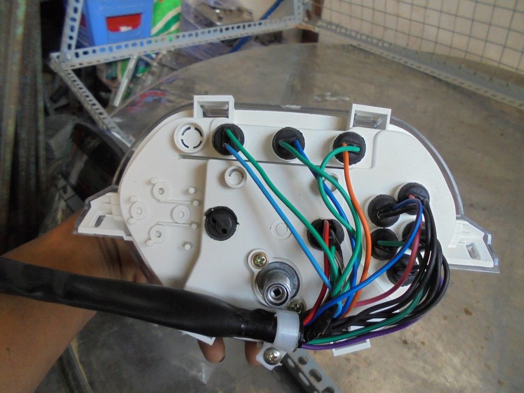 Bán Đồng hồ điện tử dành cho WAVE NHỎ - DREAM - SIRIUS và đồ chơi xe máy - 26