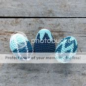 Tapestry crochet Easter eggs