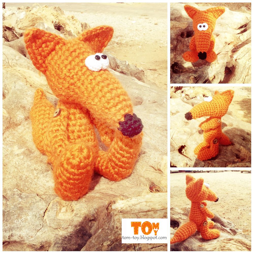 Crochet fox