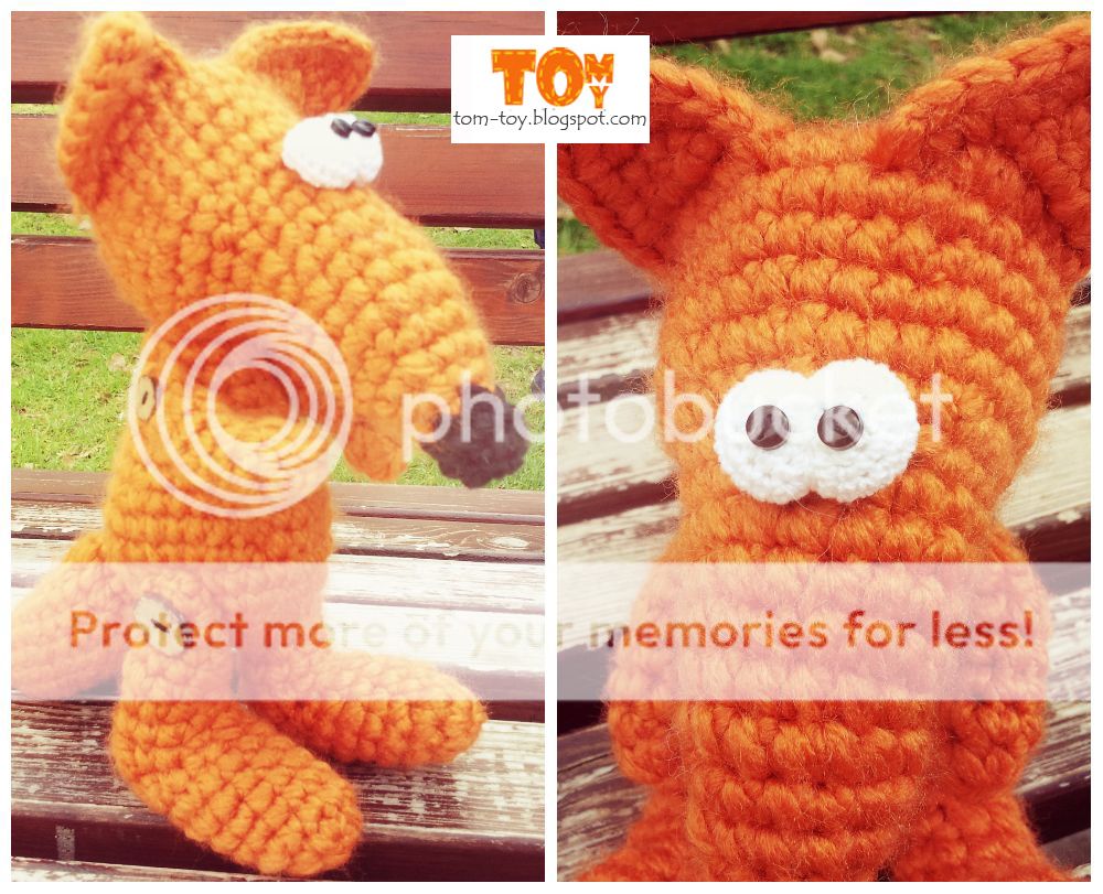 Crochet fox